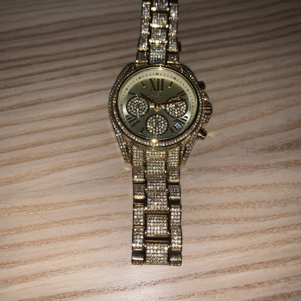 Michael Kors Women’s Bradshaw Pavé Watch